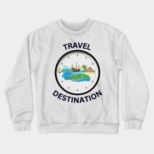 Travel to Cancun Crewneck Sweatshirt